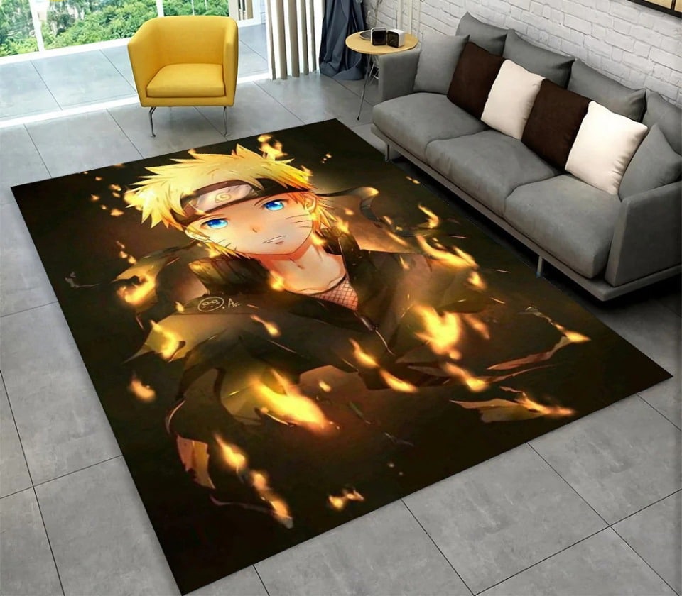 Tapis Naruto pour chambre d'ado