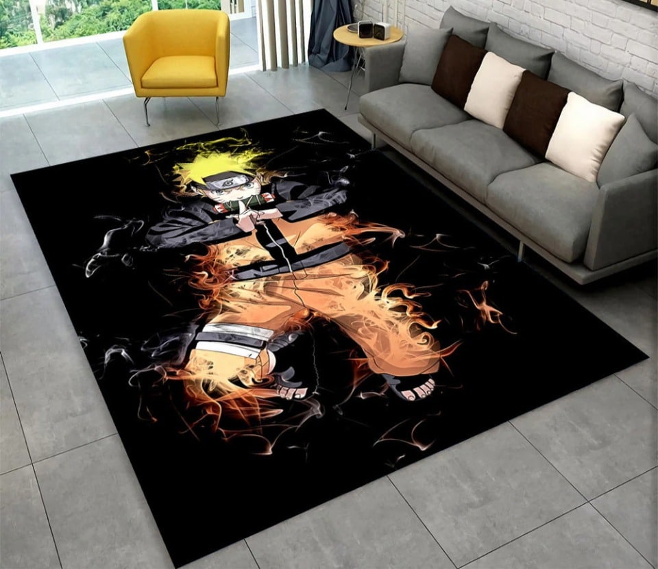 Tapis Naruto pour chambre d'ado