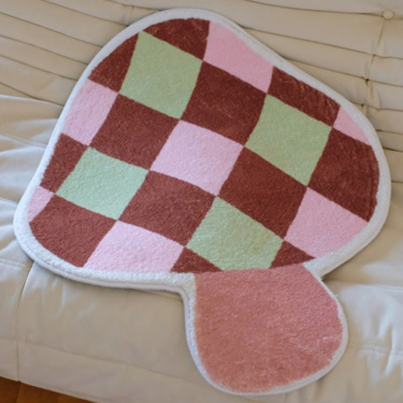 Tapis chambre enfant champignon