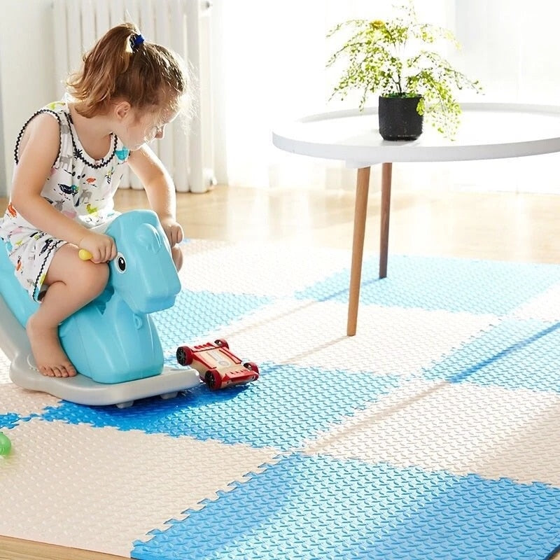 Tapis de sol bébé en mousse en forme de puzzle enfant