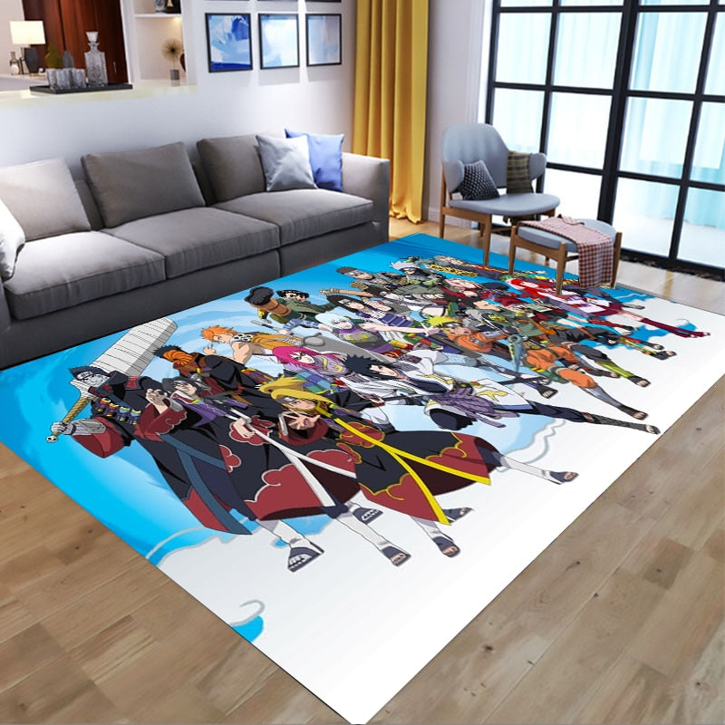 Tapis Naruto original pour chambre d'ado