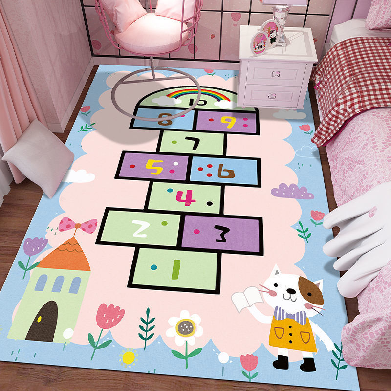 Tapis chambre enfant marelle
