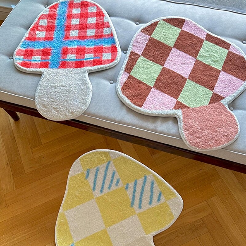 Tapis chambre enfant champignon