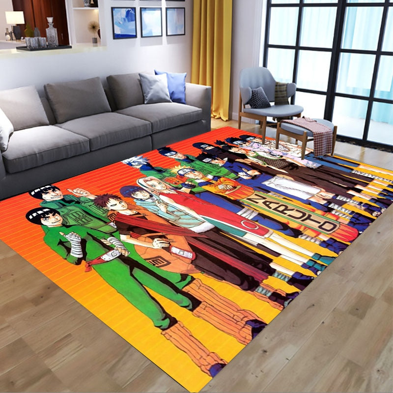 Tapis Naruto original pour chambre d'ado