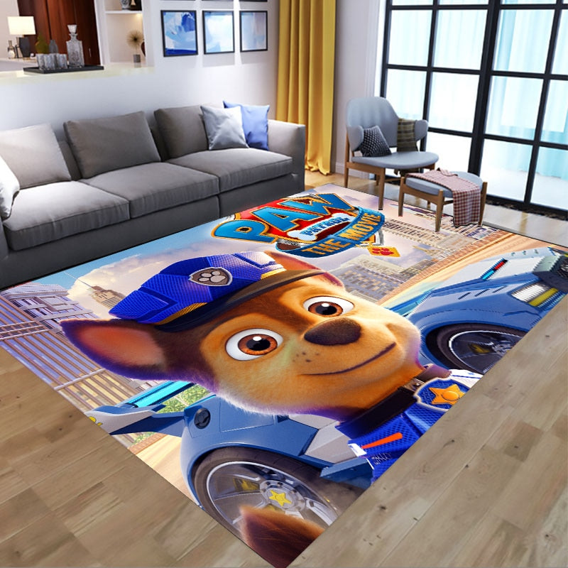 Tapis Pat'Patrouille pour chambre d'enfant