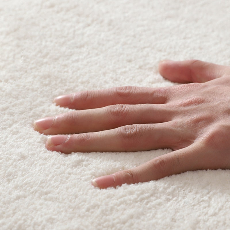 Tapis chambre fille coeur rose