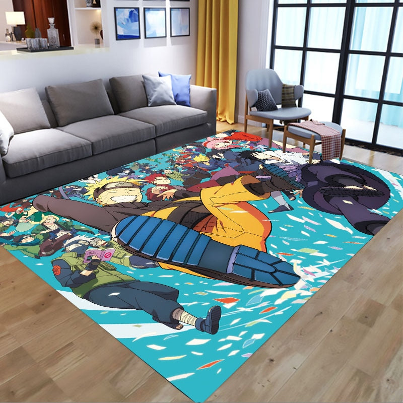 Tapis Naruto original pour chambre d'ado