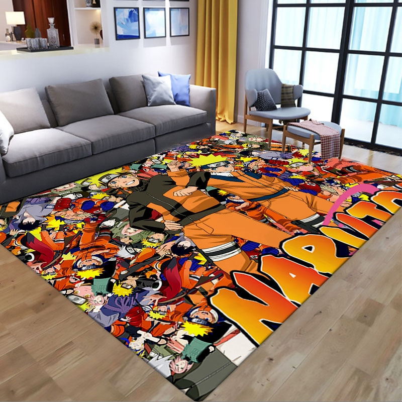 Tapis Naruto pour chambre d'ado