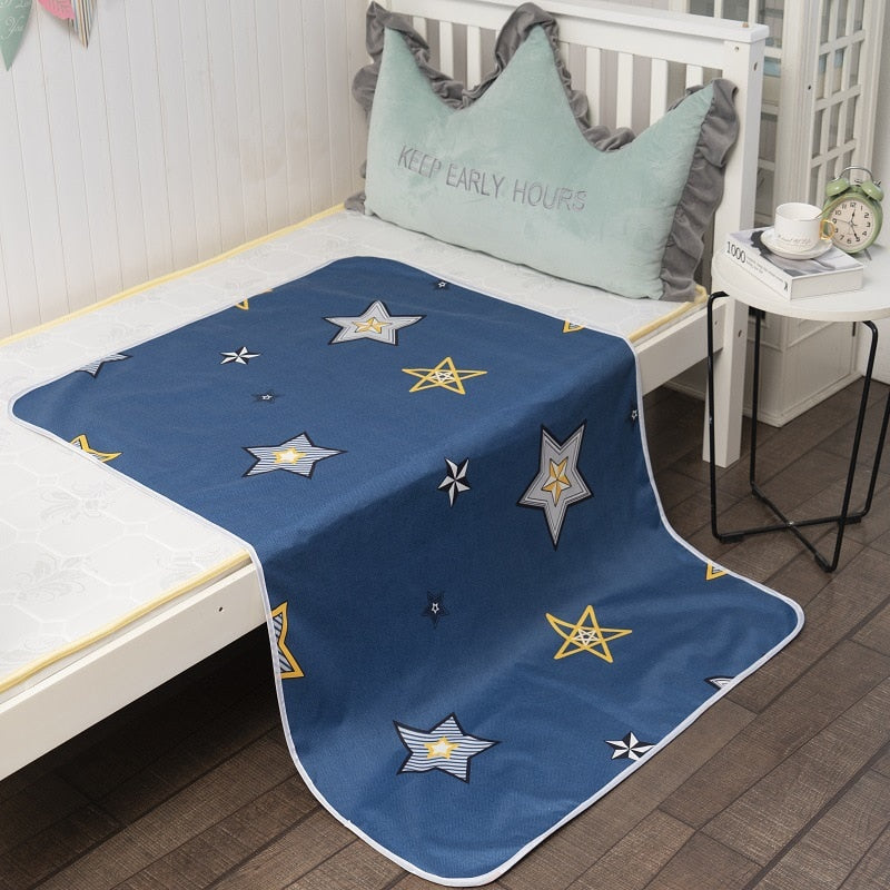 Tapis à langer portable en forme d'étoile