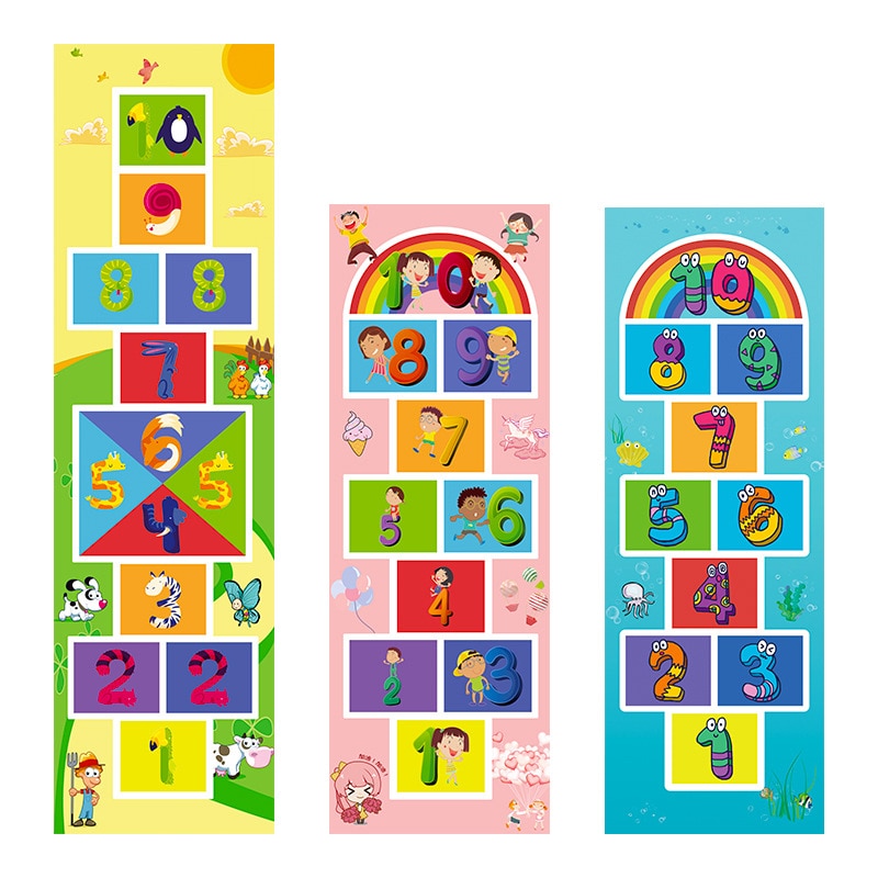 Tapis de jeu marelle pour enfant