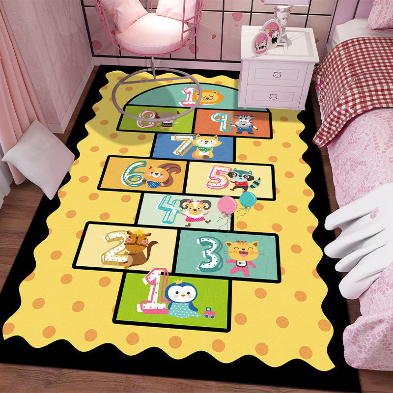 Tapis chambre enfant marelle