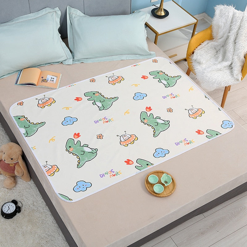 Tapis à langer animaux avec dinosaure