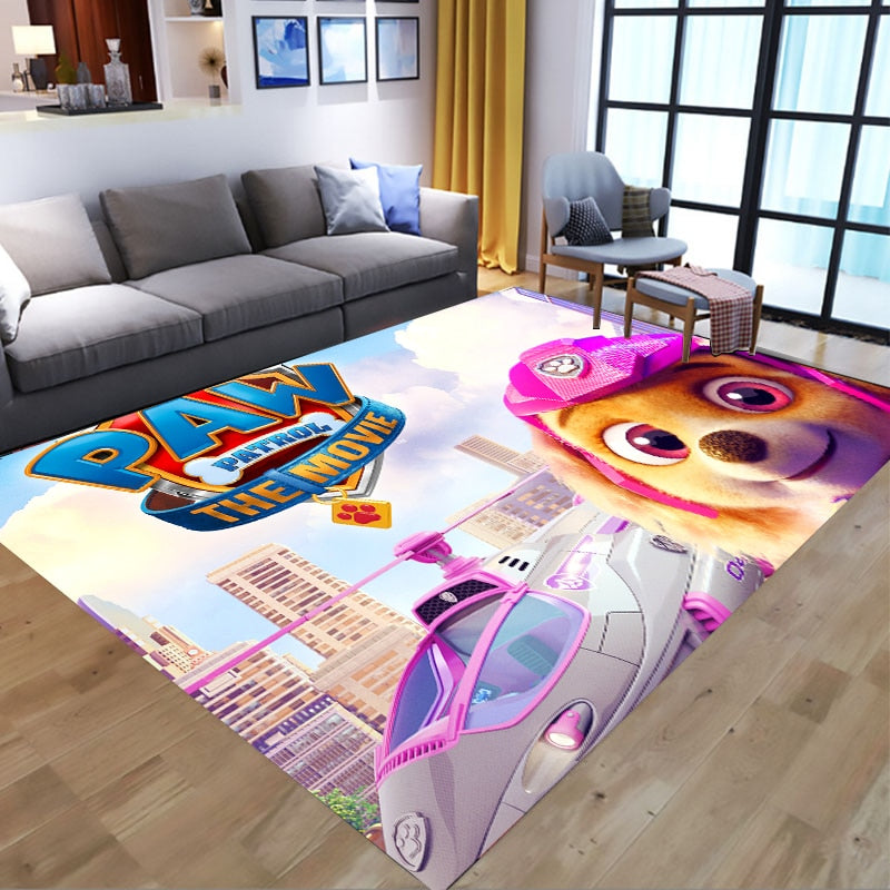 Tapis Pat'Patrouille pour chambre d'enfant