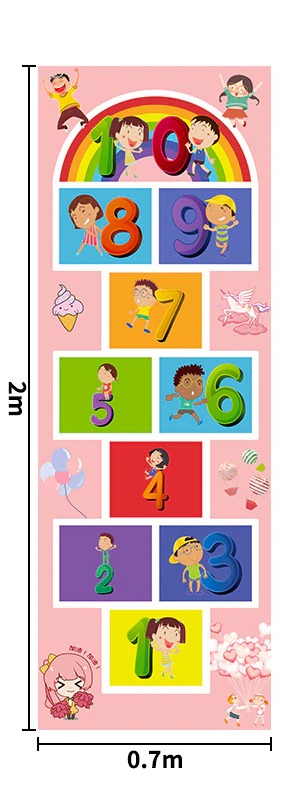 Tapis de jeu marelle pour enfant