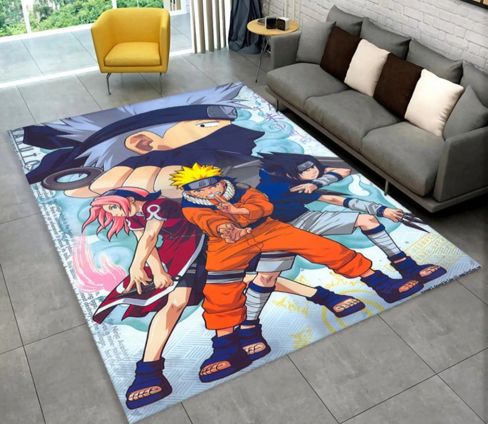 Tapis Naruto pour chambre d'ado