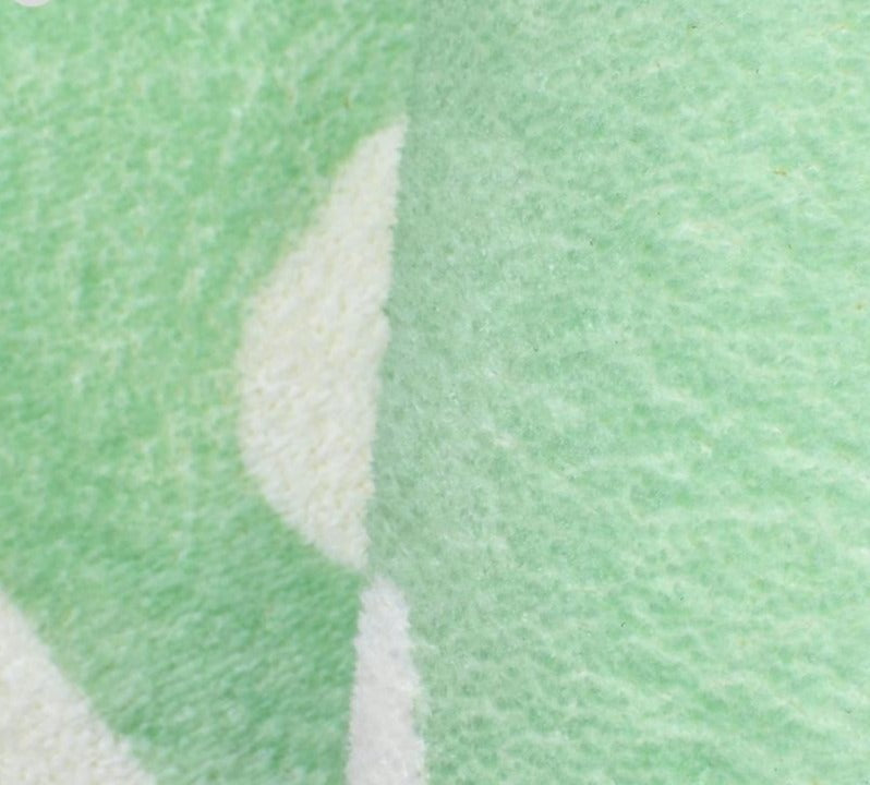 Tapis chambre enfant éducatif vert clair