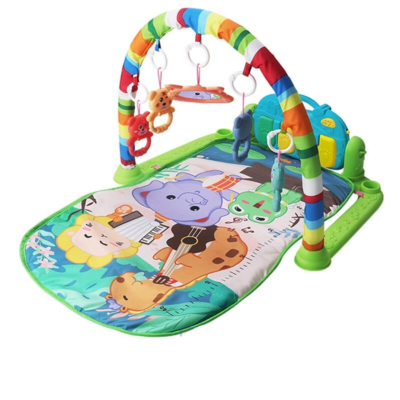 tapis de jeu bébé musical vert