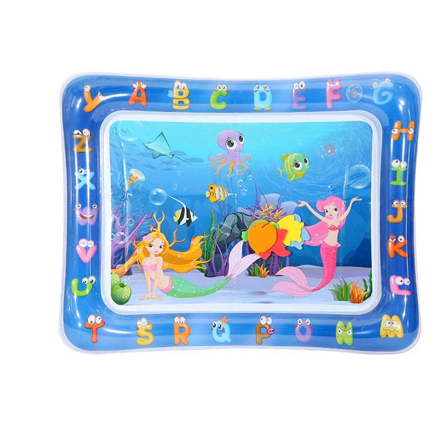 Tapis d'eau bébé gonflable rectangulaire