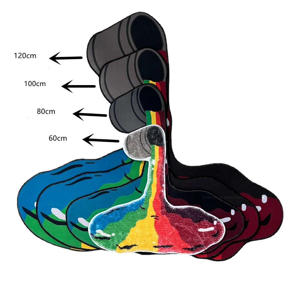 Tapis original mur et sol pour chambre d'enfant