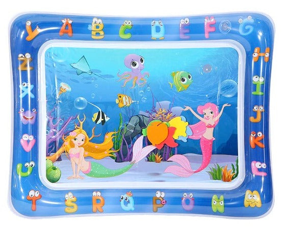 Tapis d'eau bébé gonflable rectangulaire