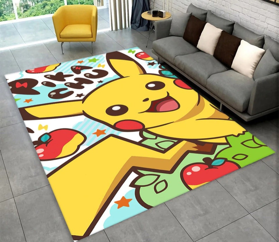 Tapis Pokemon pour chambre d'ado