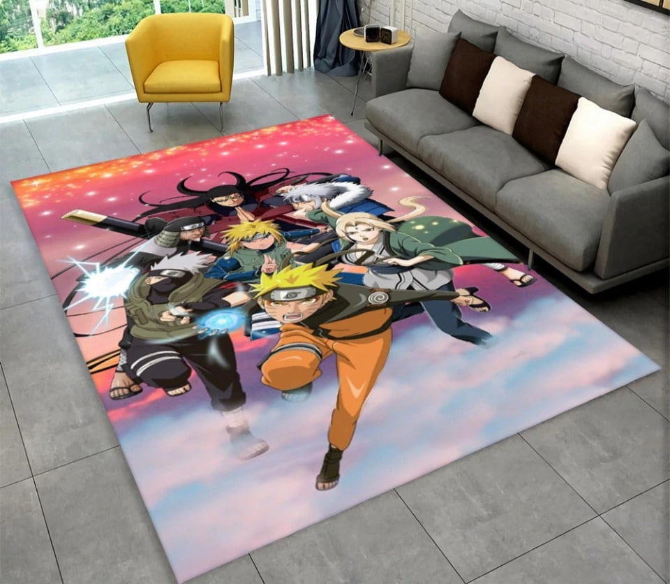 Tapis Naruto pour chambre d'ado