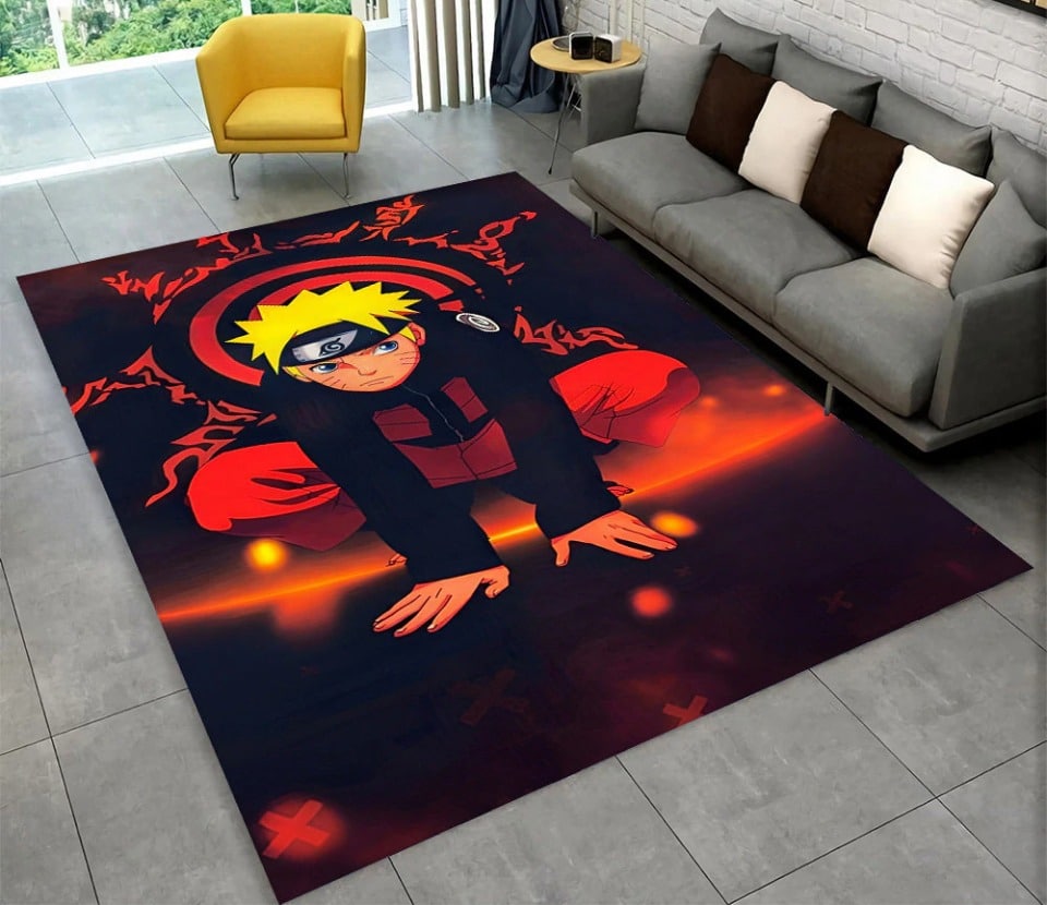 Tapis Naruto pour chambre d'ado