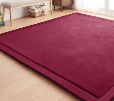 Tapis de motricité pour enfant rouge