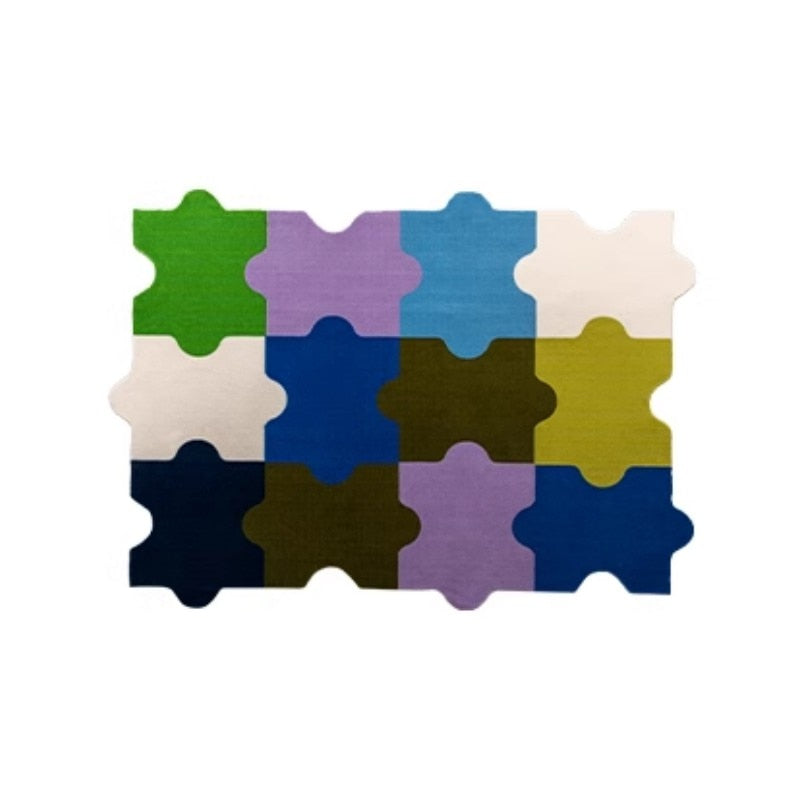 Tapis puzzle design pour chambre ado