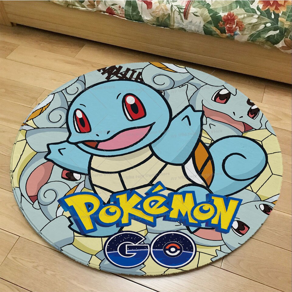 Tapis rond Pokemon Carapuce
