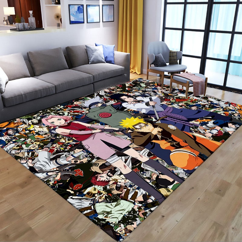 Tapis Naruto pour chambre d'ado