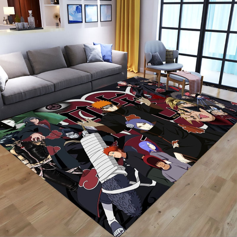 Tapis Naruto original pour chambre d'ado