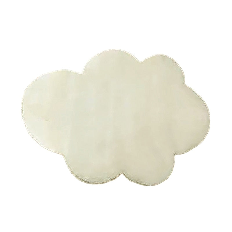 Tapis de sol enfant moelleux en forme de nuage