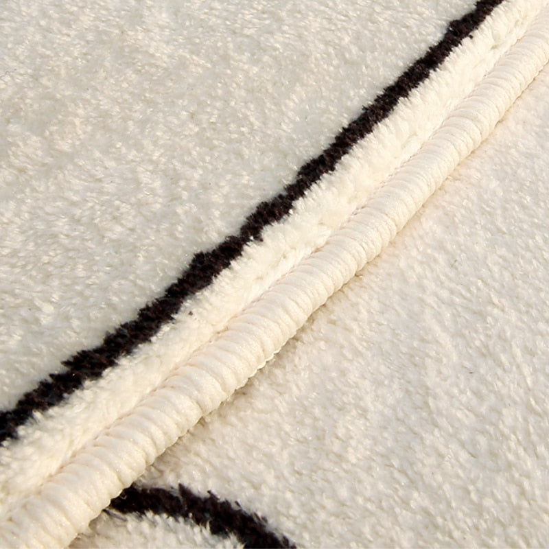 Tapis chambre enfant dessin chat