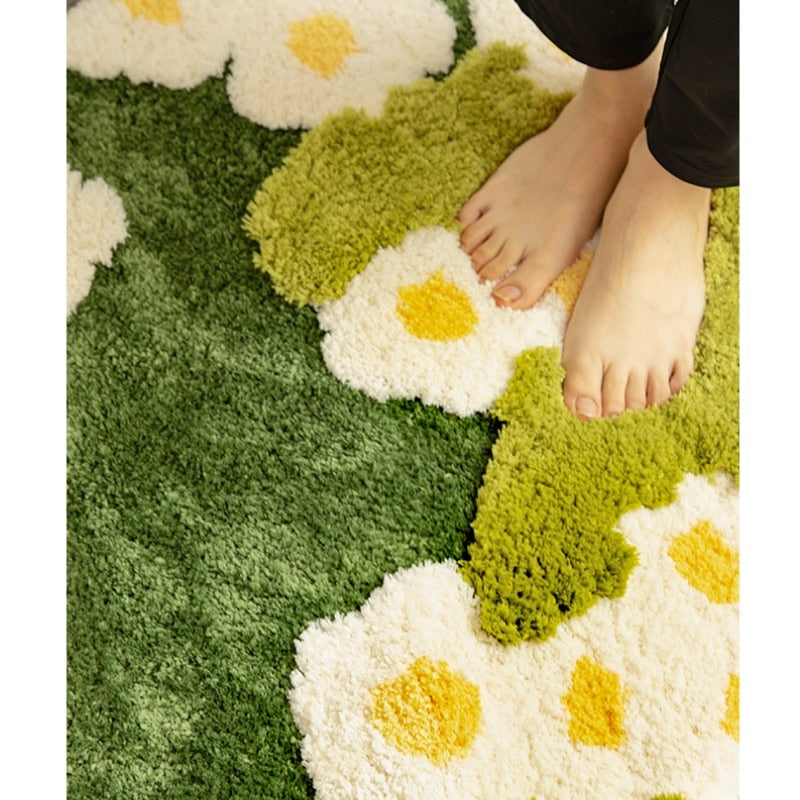 Tapis chambre ado jardin