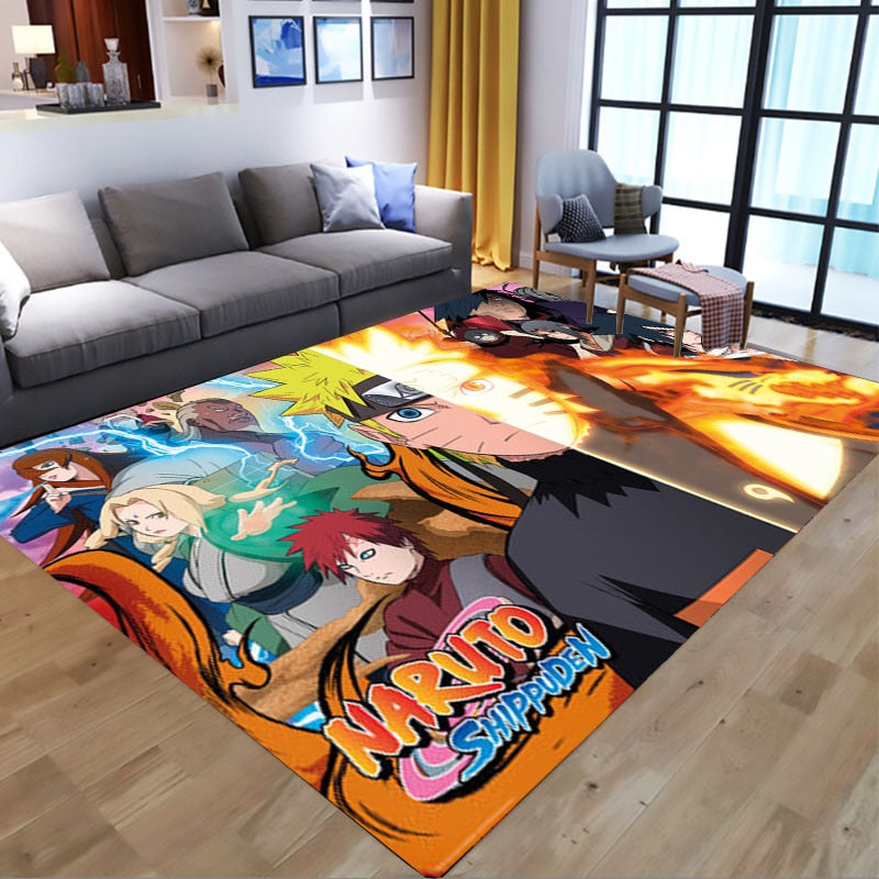 Tapis Naruto original pour chambre d'ado