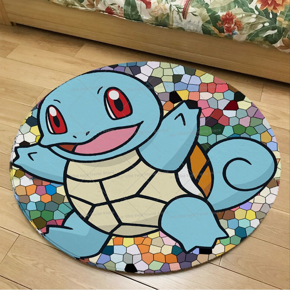 Tapis rond Pokemon Carapuce
