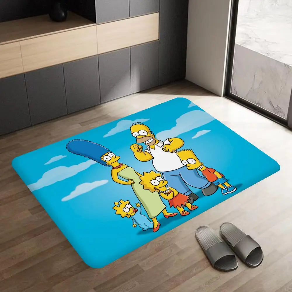 Tapis chambre ado Simpson