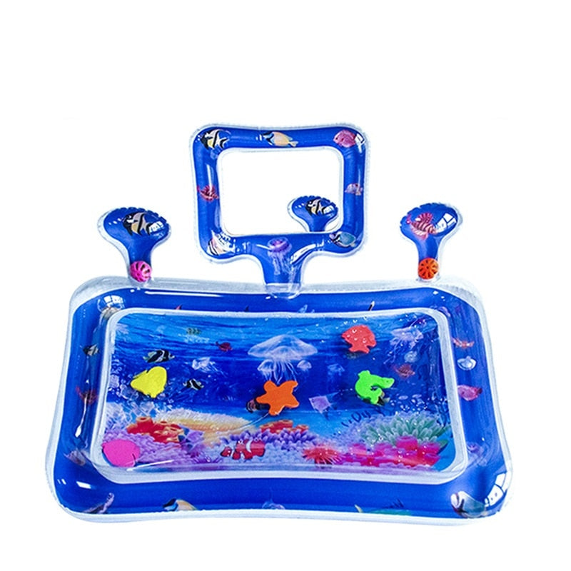 Tapis d'eau bébé gonflable méduse avec jeux
