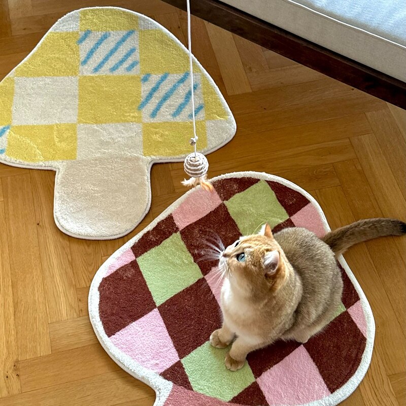 Tapis chambre enfant champignon