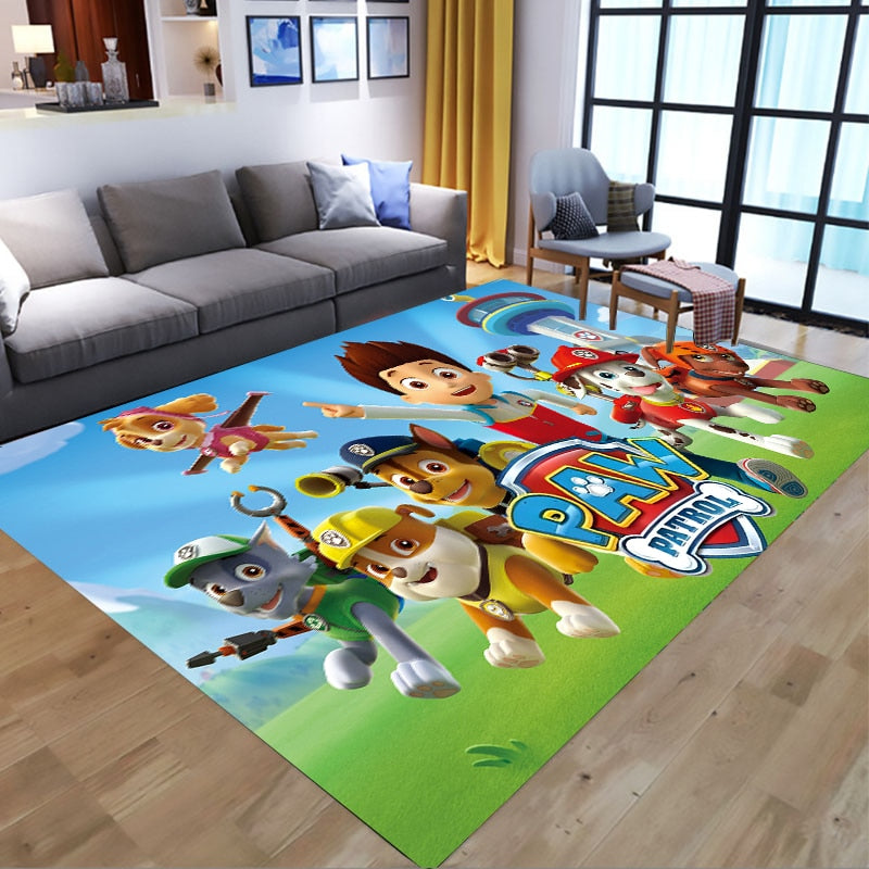 Tapis Pat'Patrouille pour chambre d'enfant