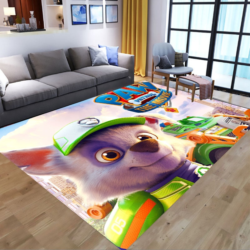 Tapis Pat'Patrouille pour chambre d'enfant