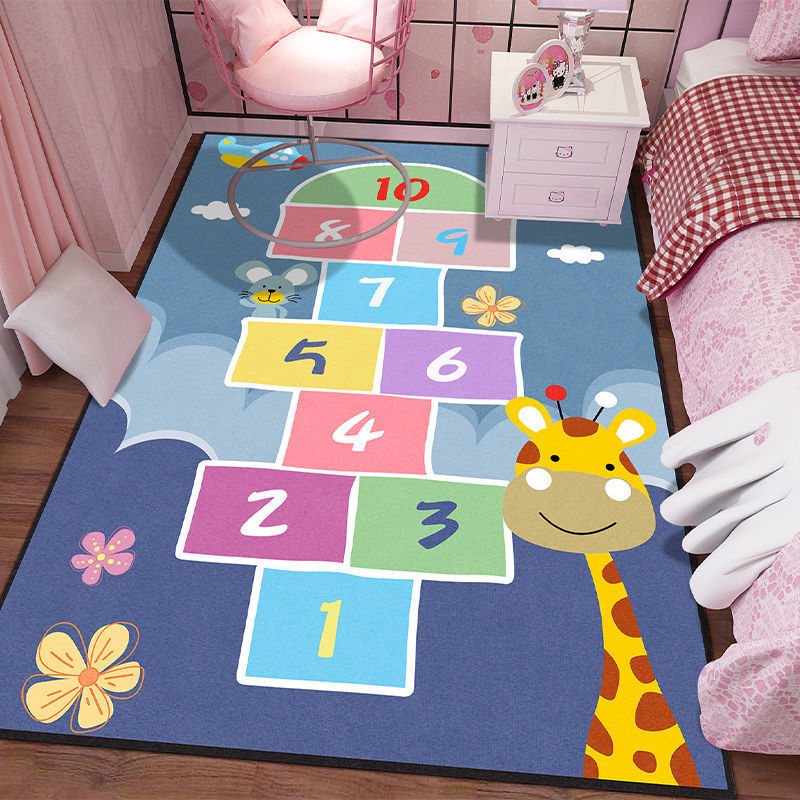Tapis chambre enfant marelle