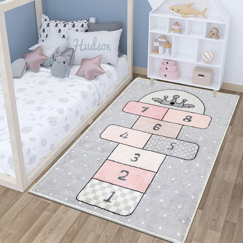 Tapis de jeu marelle pour enfant