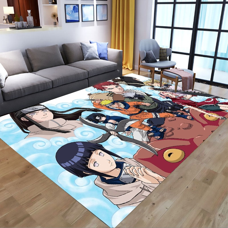 Tapis Naruto original pour chambre d'ado