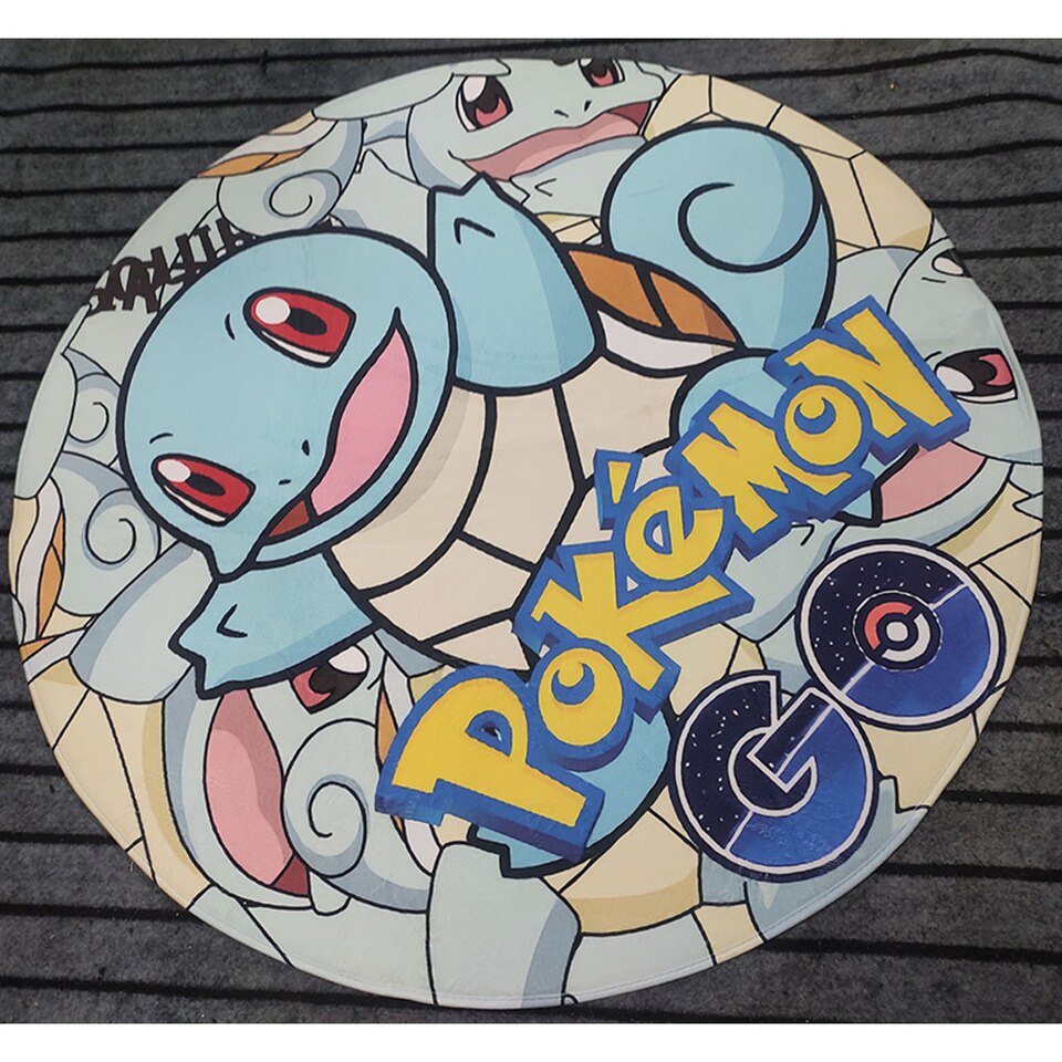 Tapis rond Pokemon Carapuce