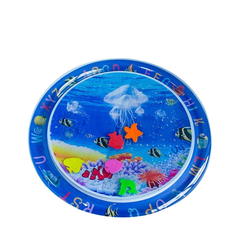 Tapis d'eau bébé rond gonflable