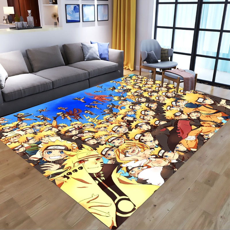 Tapis Naruto original pour chambre d'ado