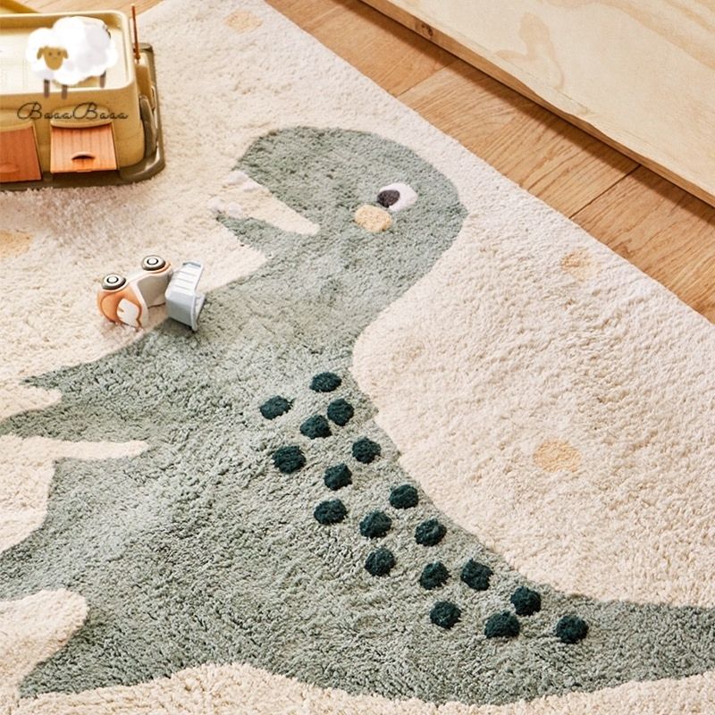 Tapis chambre enfant dinosaure