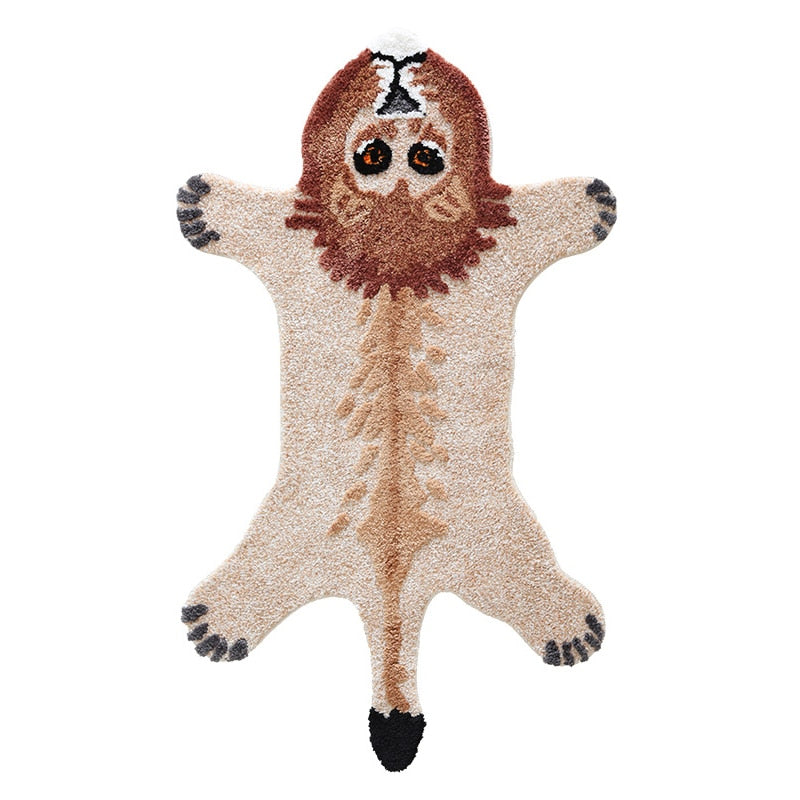 Tapis lion chambre enfant
